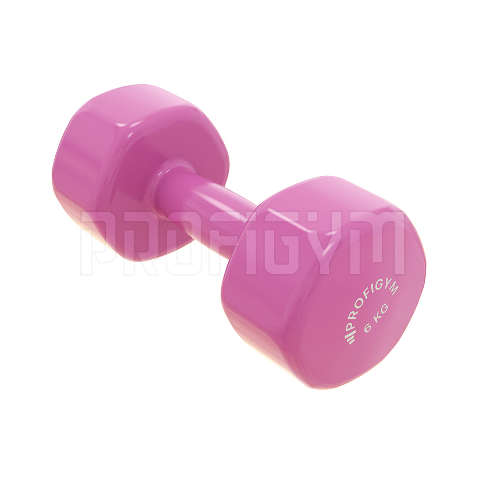 Гантель виниловая 6 кг